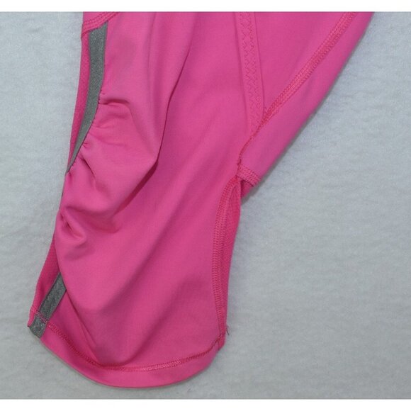 Lululemon Run Pace Women's Size 8 Crop Wee Are From Space Parfait Pink -Flaws- - Picture 7 of 15